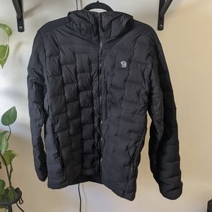 Mountain Hardwear Men's Super/DS™ Stretchdown Hooded Jacket Black L